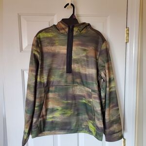 Boys Athletic Works XXL/18 Fleece Dri Works Pullover Hooded Top/Jacket New